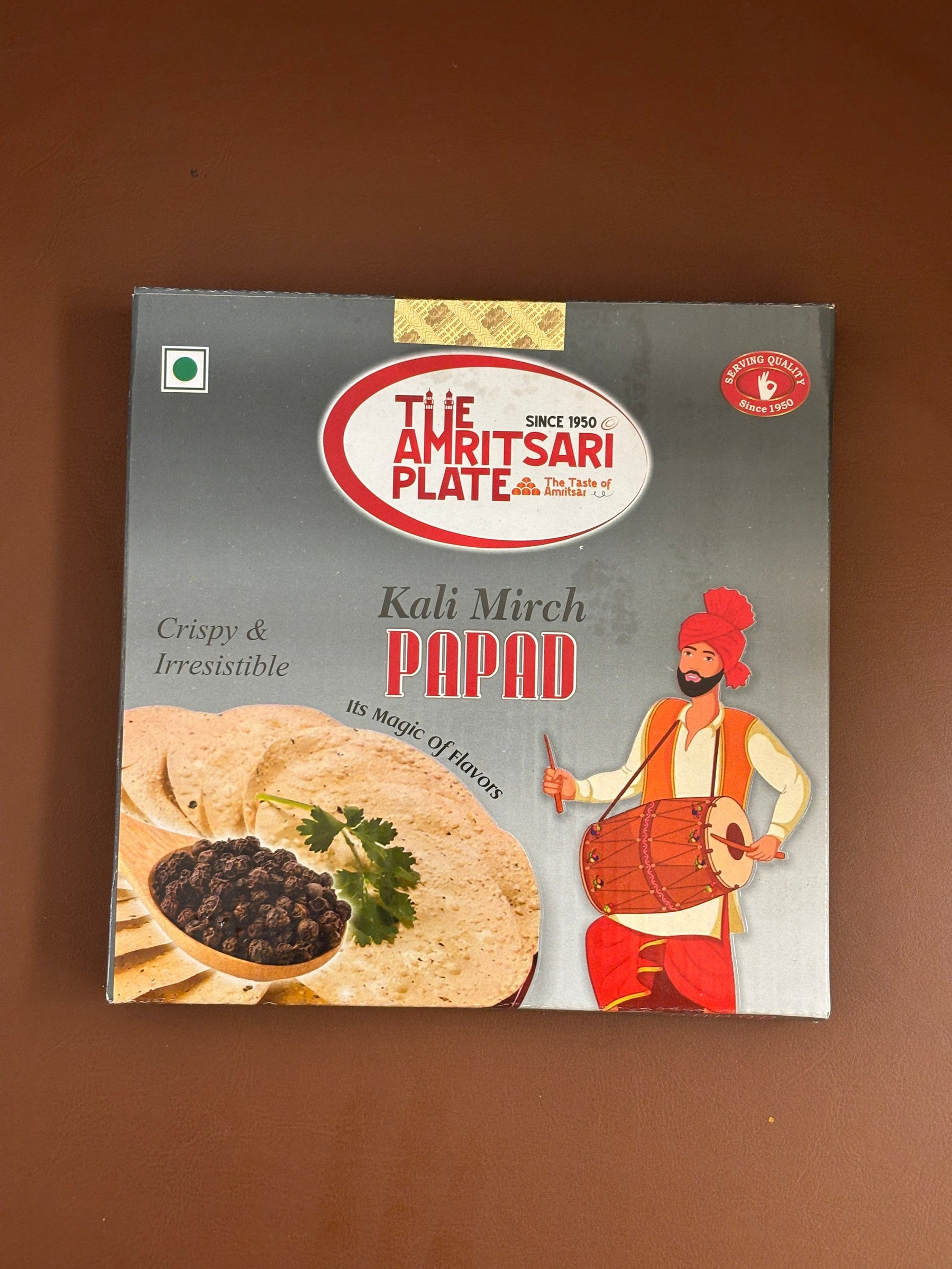 Amritsari Kali Mirch Papad